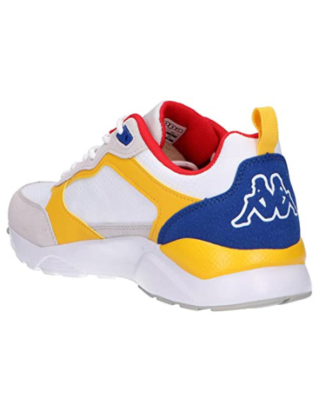 ZAPATILLAS KAPPA LOGO BRADYNY BLANCO-ROJO-AMARILLO