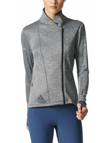 CHAQUETA POLAR ADIDAS MUJER GRIS