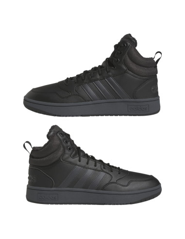 ADIDAS-HOOPS 3.0 MID WTR NEGBÁS/CARBON/FTWBLA