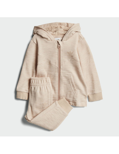 CHÁNDAL BEBÉ NIÑA ADIDAS I M FT HOODIE BEIGE
