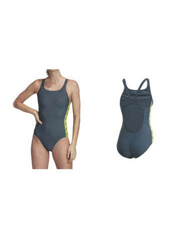 BAÑADOR ADIDAS SH3.RO TAPER S GRIS/VERDE
