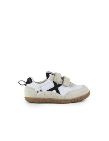 ZAPATILLAS  MUNICH BAREFOOT BABY KODA 14 BLANCO/BEIGE