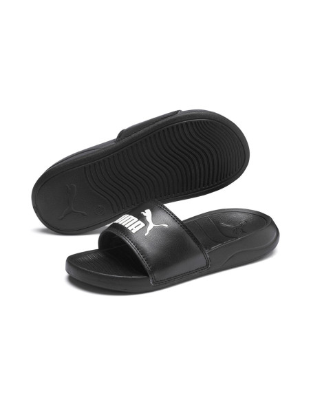 Chanclas de Piscina para KIDS/BEBÉ PUMA Popcat 20 PS Black-White