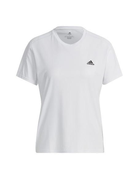 ADIDAS RUN IT TEE W WHITE