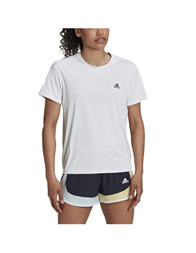ADIDAS RUN IT TEE W WHITE