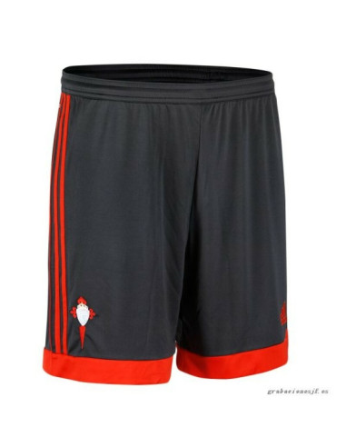 SHORT NIÑO CELTA DE VIGO CELTA AWAY SHORT GRIS/ROJO