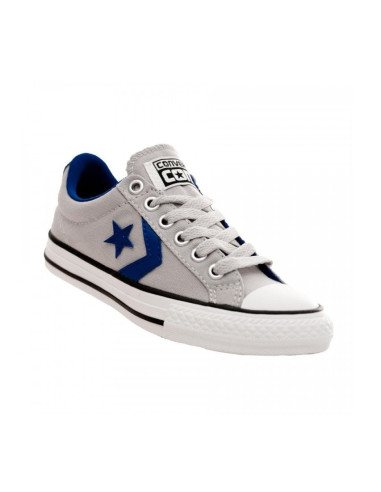 ZAPATILLAS CONVERSE STAR PLAYER JUNIOR GRIS/AZUL
