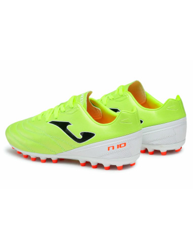 BOTAS DE FUTBOL JOMA NUMERO-10 2311 AG VERDE-BLANCO