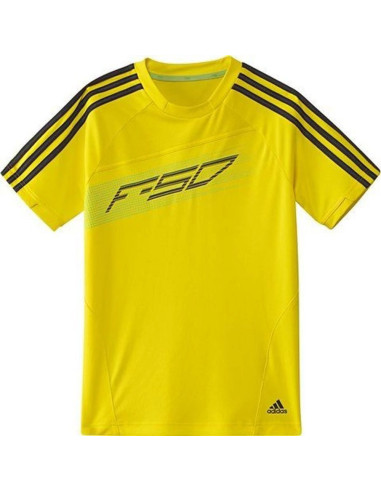 CAMISETA NIÑO YB F50 TEE AMARILLO