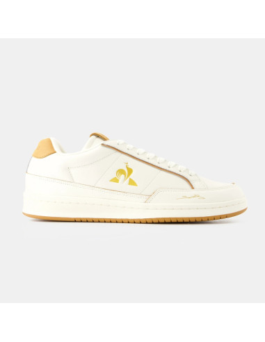 ZAPATILLAS LE COQ SPORTIF NOAH_2 PREMIUM LEATHER BLANCO-ORO