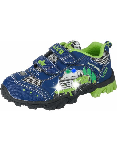 ZAPATILLAS LUCES LICO TRACTOR AZUL