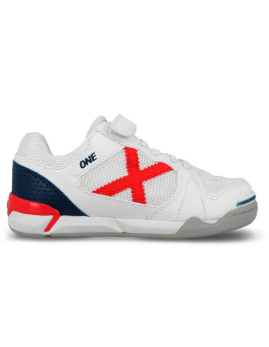 Bota futbol sala Munich ONE KID VCO 71-1431171-BLANCO-UNISEX JUNIOR