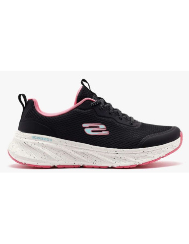 Calzado multideporte-Skechers EDGERIDE-SMOOTH JOURNEY 150472-BKPK MUJER-NEGRO-ROSA