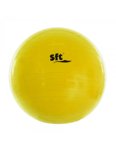 PELOTA HINCHABLE AMARILLA POLIVINILO 55 CM