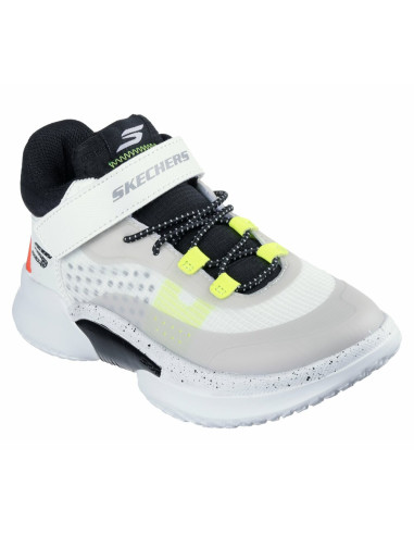 Calzado-Skechers SKX COURT HYPE - HOOPER-HERO 406068L-WBRD NIÑO-Rojo-Blanco