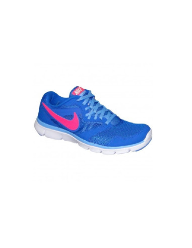 ZAPATILLAS W NIKE FLX EXPERIENCE RN 3 MSL AZULON/ROSA