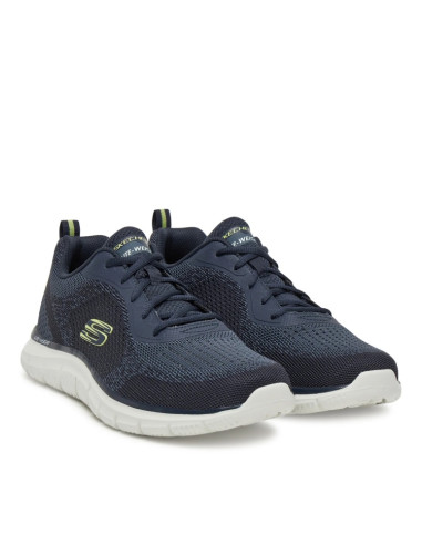 Calzado multideporte-Skechers TRACK - GLENDOR 232699-NVLM HOMBRE-AZUL MARINO