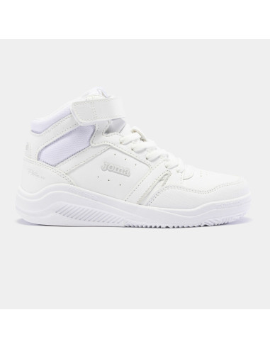 ZAPATILLAS ALTAS JR JOMA PLATEA MID BLANCO