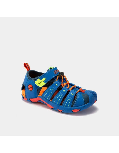 SANDALIAS NIÑO JOMA S. SEVEN JR AZUL/ROJO