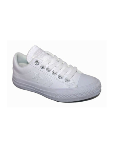 ZAPATILLAS CONVERSE STAR BAJA BLANCA PIEL PLAYER EV OX