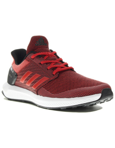 ZAPATILLAS RUNNING ADIDAS NIÑO RAPIDA RUN ROJO NEGRO