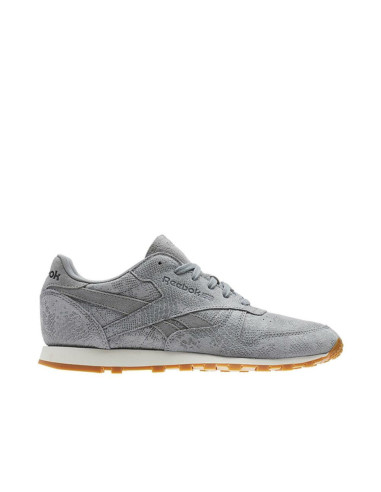 ZAPATILLAS MUJER REEBOK CL LTHR CLEAN EXOTICS GRIS