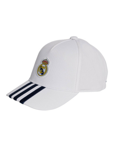 Gorras Adidas-REAL BB CAP-IY0450 BLANCO-UNISEX