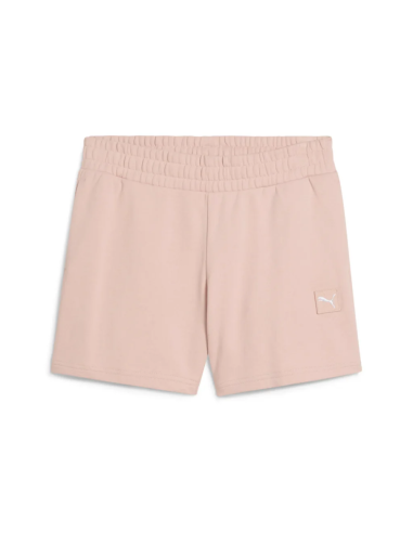 Pantalón corto Puma-ESS ELEVATED Mid-Rise Shorts 5-685020-91-ROSA MUJER