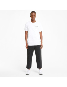 ESS Small Logo Tee Puma White