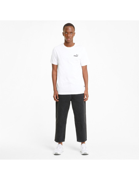 ESS Small Logo Tee Puma White