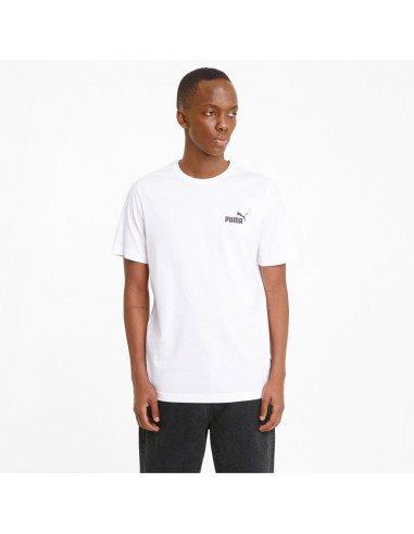 ESS Small Logo Tee Puma White