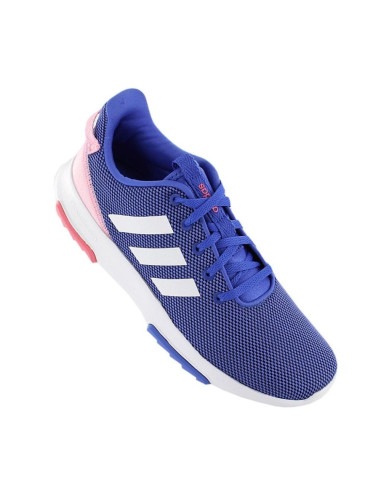 ZAPATILLAS RUNNING ADIDAS CF RACER TR K AZUL/ROSA