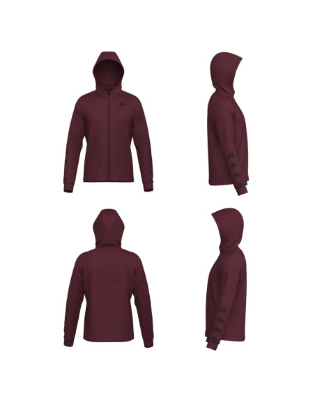 SUDADERA ABIERTA HOMBRE KAPPA GOJAS