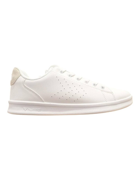 Zapatilla de Moda para UNISEX HUMMEL COURT LINE WHITE/BONE WHITE