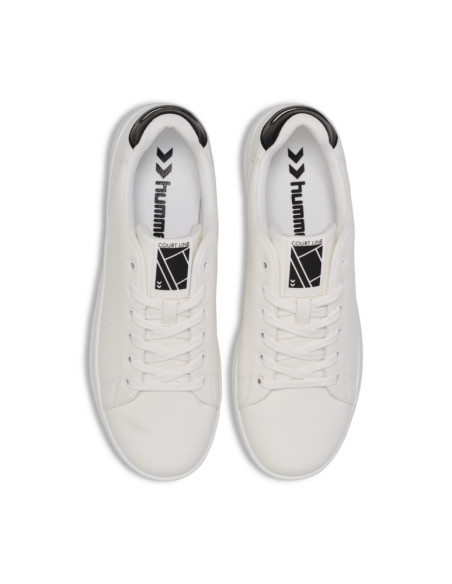 Zapatilla de Moda para UNISEX HUMMEL COURT LINE WHITE/BONE WHITE