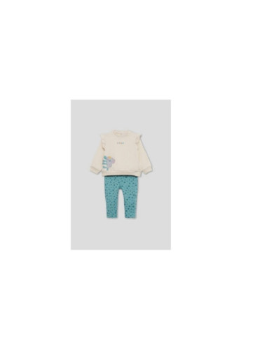 CONJUNTO NIÑA STREET MONKEY VERDE AMAZONAS