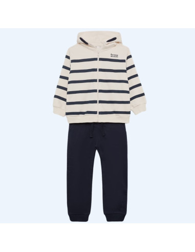 CONJUNTO NIÑO STREET MONKEY MARINO