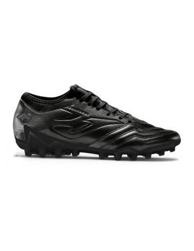 Botas de Futbol para HOMBRE JOMA POWERFUL 2521 BLACK ARTIFICIAL GRASS