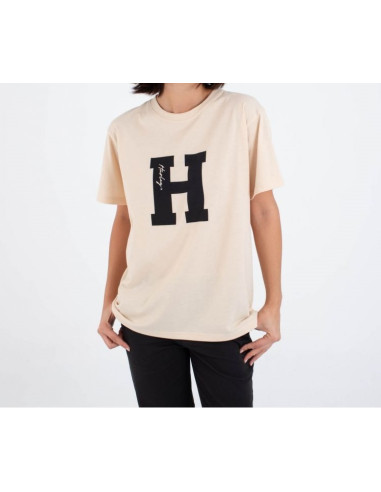 CAMISETA ALGODON MANGA CORTA MUJER HURLEY OUT RUN TEE