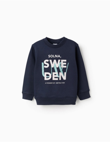 SUDADERA ZIPPY CUELLO REDONDO SOLNA MARINO