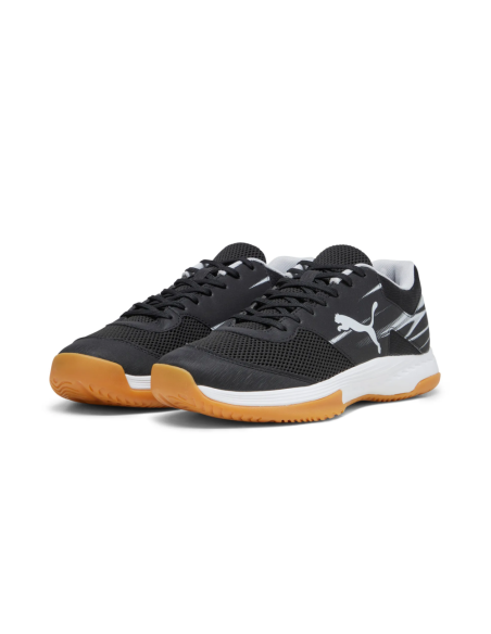 Calzado Indoor PUMA 107341-01-Varion II-UNISEX-NEGRO-GRISES
