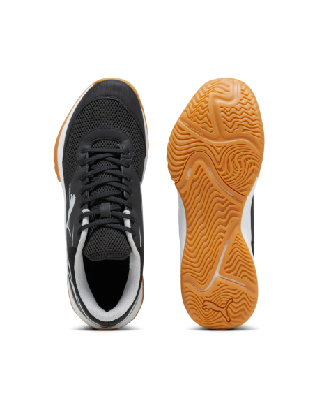 Calzado Indoor PUMA 107341-01-Varion II-UNISEX-NEGRO-GRISES