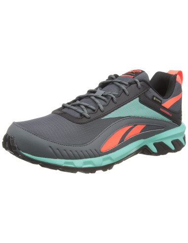 ZAPATILLAS GORETEX REEBOK RIDGERIDER 6 GTX  GRIS/NARANJA/VERDE