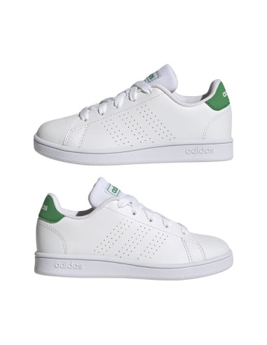 ADIDAS-ADVANTAGE K FTWBLA/VERDE/NEGBÁS