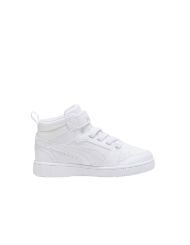 PUMA Calzado multideporte-Puma Rebound V6 Mid-393832-05-BLANCO-GRISES
