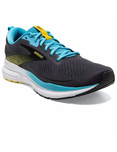 BROOKS TRACE 3 ANTRACITA/AZUL/AMARILLO