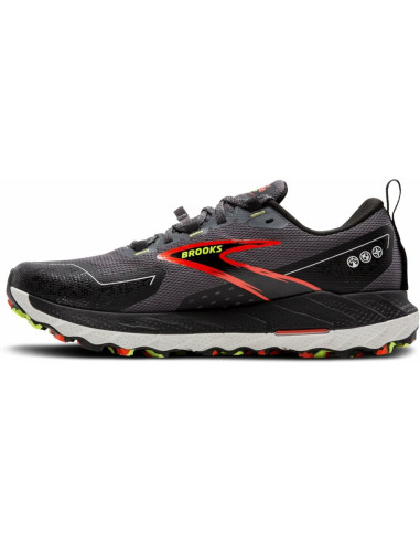 ZAPATILLAS GORETEX BROOKS CASCADIA 18 GTX  NEGRO GRIS