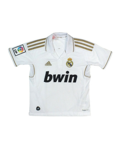 CAMISETA DE FUTBOL REAL MADRID BLANCO ORO 11/12