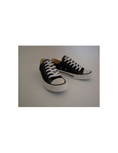 ZAPATILLA VICTORIA NEGRO LONA