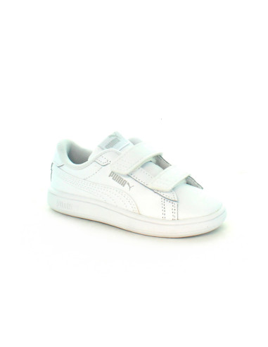 PUMA Calzado multideporte-Puma Smash 3.0 L V I-392034-02-BLANCO-GRISES